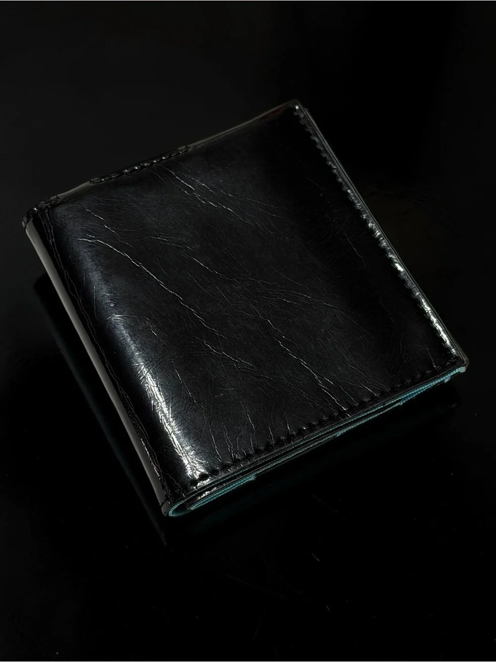 Arnold Palmer Black Leather Wallet Minimalist Quiet Luxury Everyday Carry